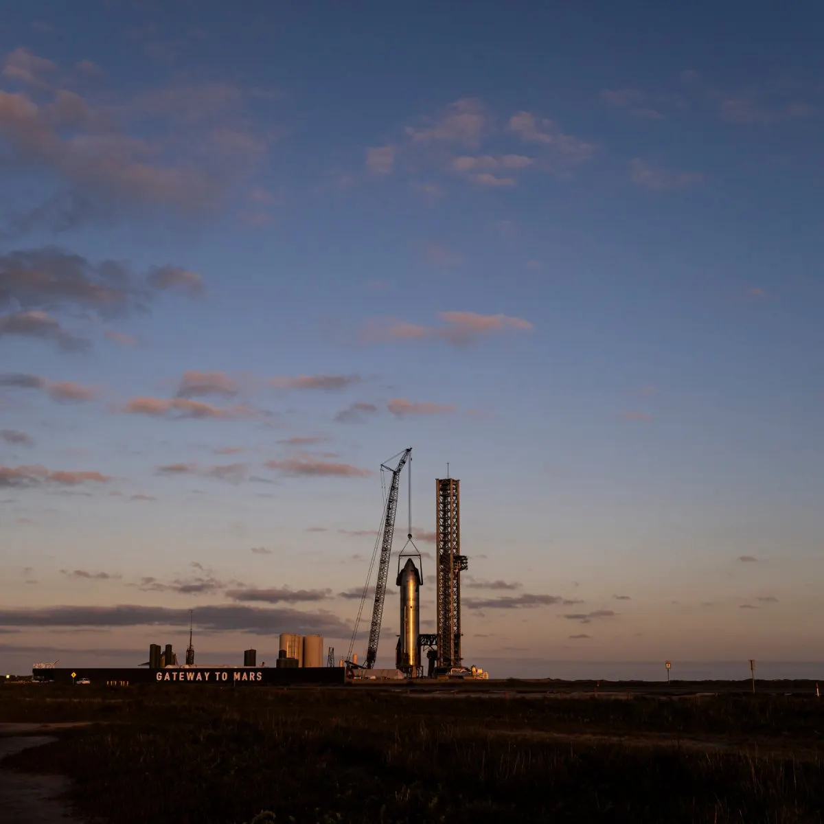 SpaceX financial disclosure documents and rocket launch imagery shown as the company prepares for its initial public offer...