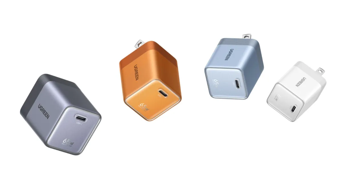 Ugreen Nexode Air 65W compact wall charger for MacBooks