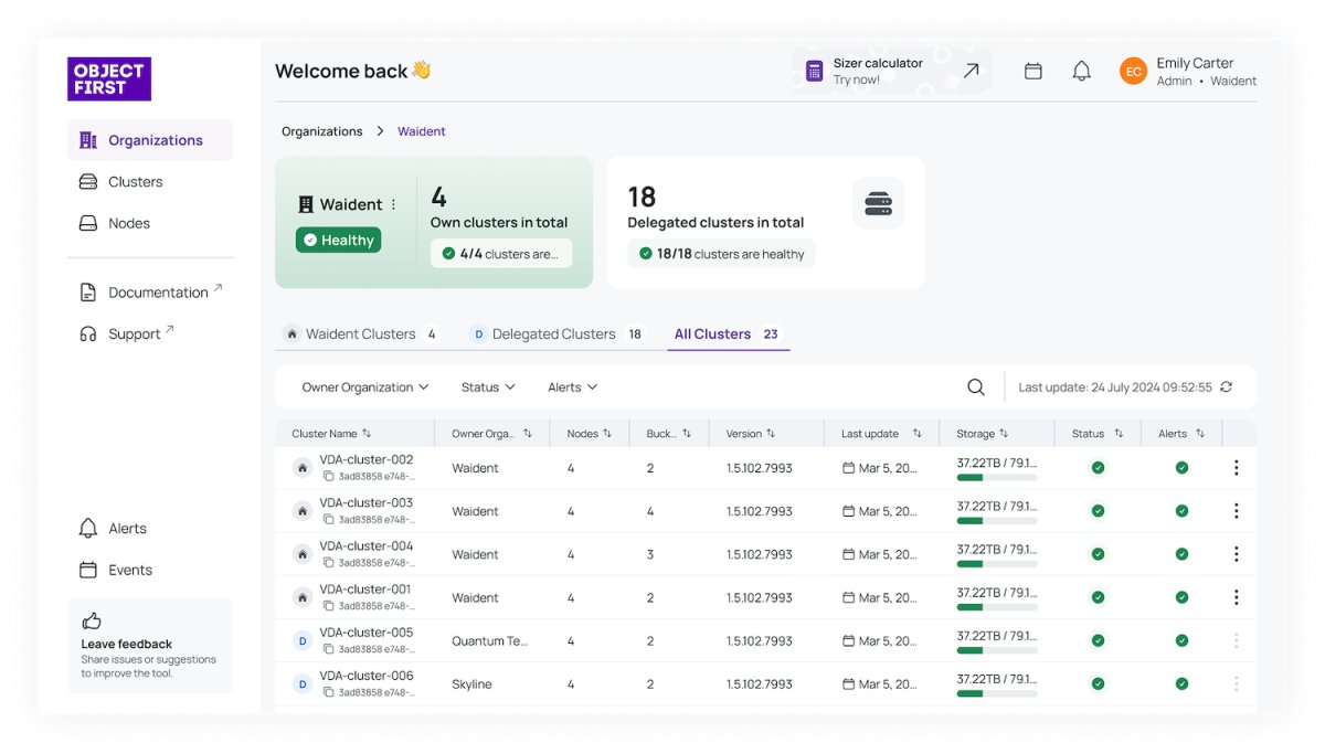 Object First Fleet Manager Simplifies Distributed Backup Operations