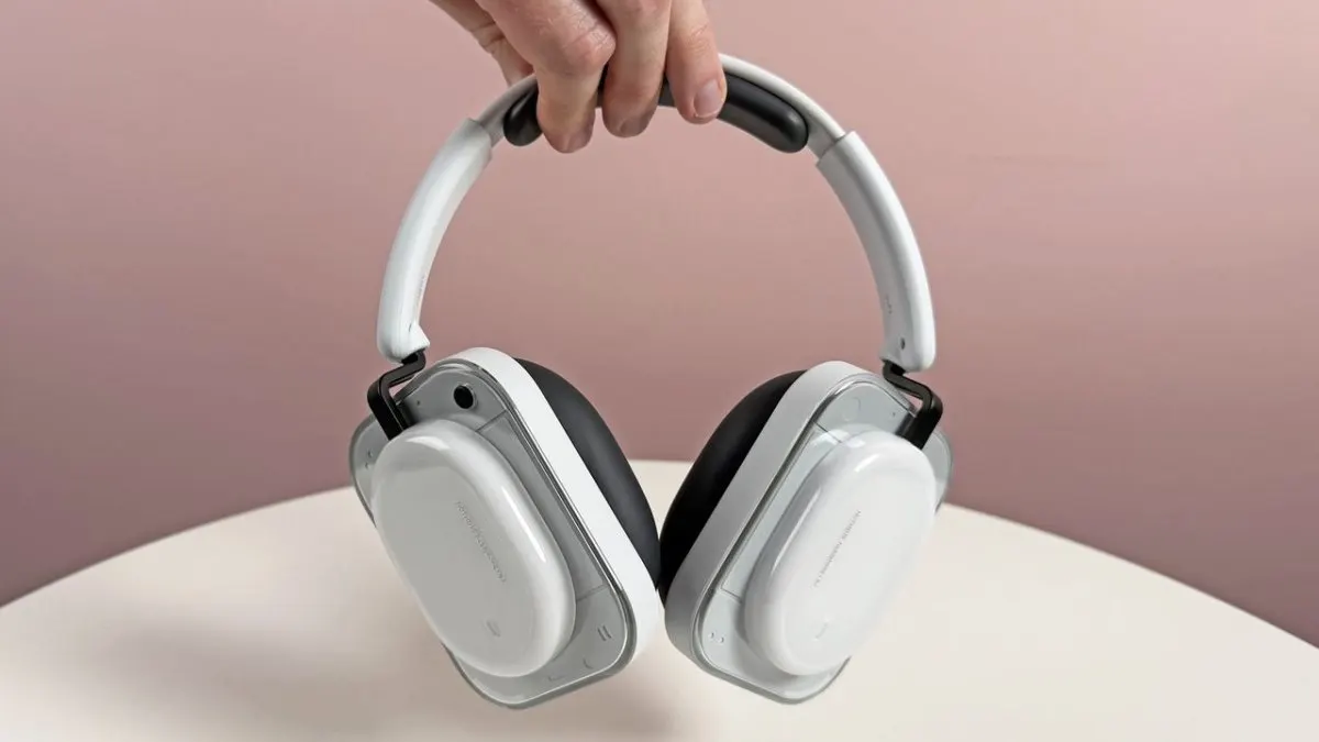 The Nothing Headphone (a) features adaptive noise cancellation, spatial audio, and a minimalist design.