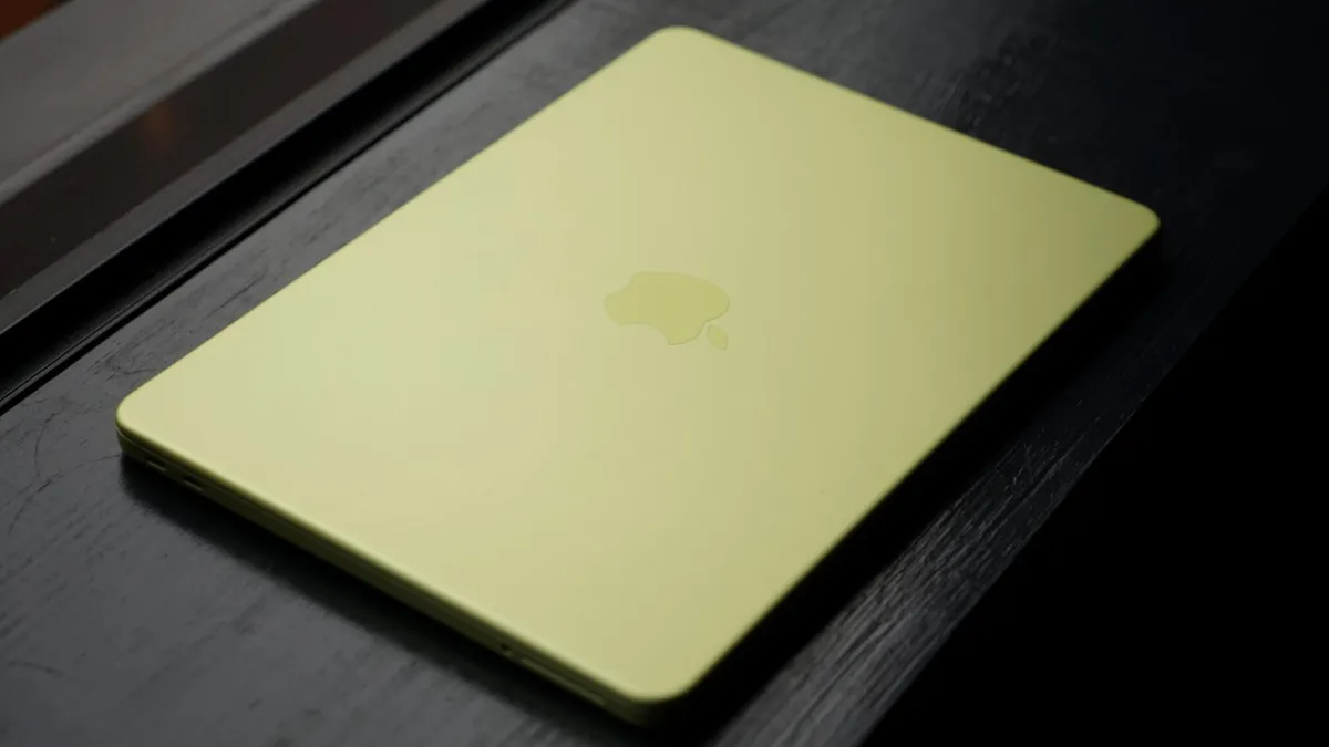 Apple MacBook Neo laptop model representing recent production surge and demand