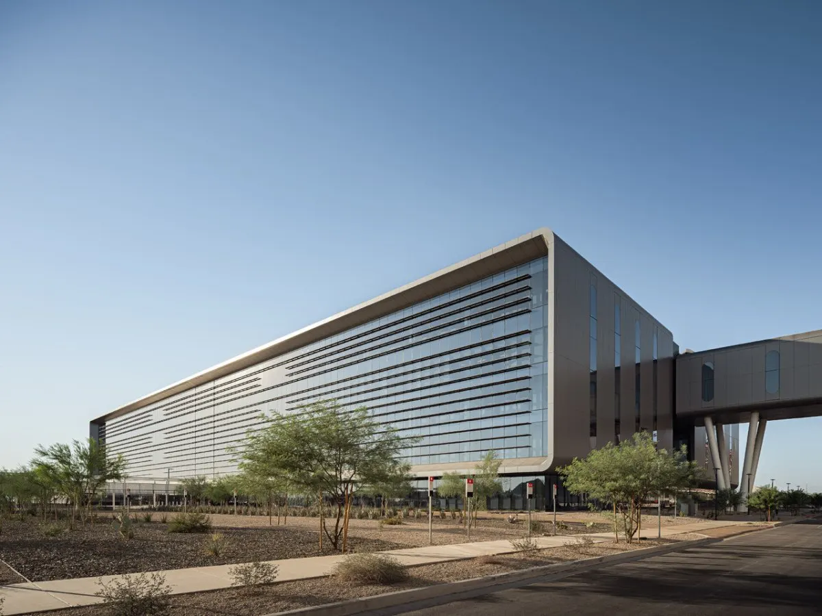 TSMC Arizona Fab 21 semiconductor manufacturing facility.