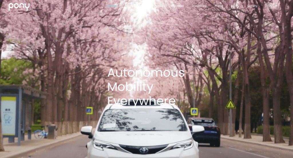 Pony.ai launches robotaxi pilot program in Shenzhen