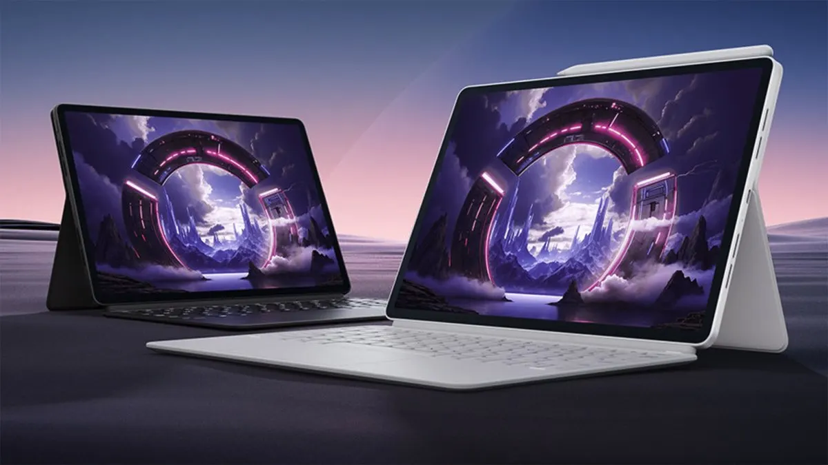Lenovo Legion Y900 tablets showing the eleven and thirteen inch Android models with high refresh rate displays.