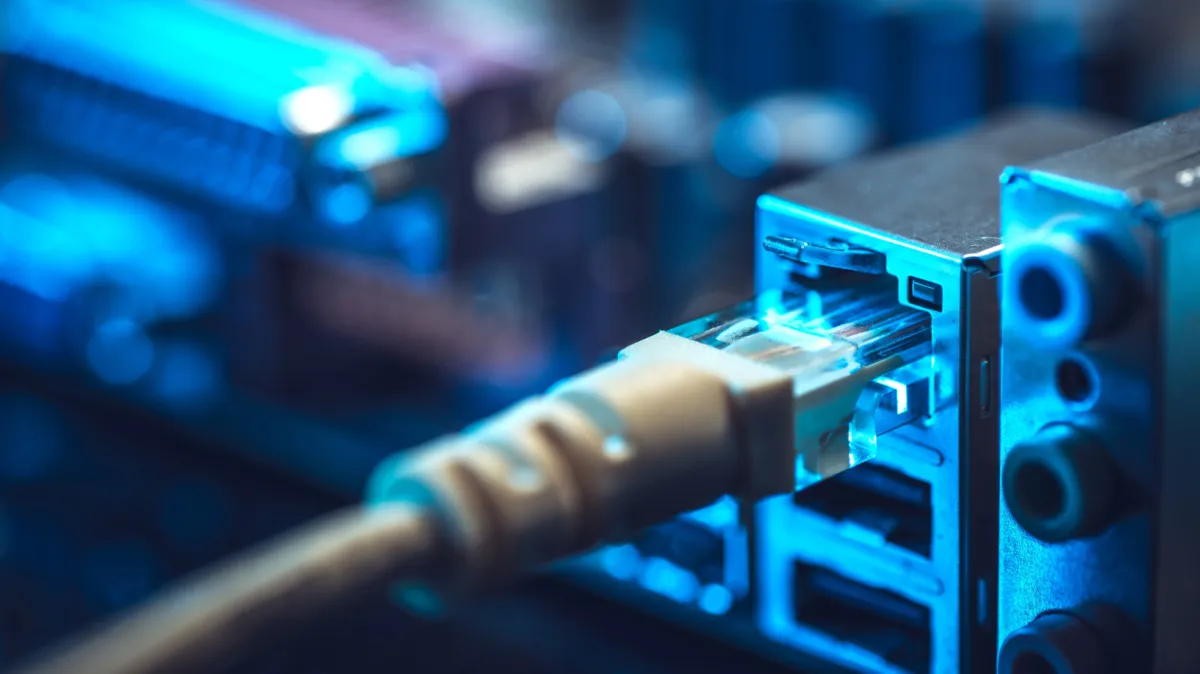 Specialized adapters connect to existing coaxial and electrical outlets to provide wired internet access.