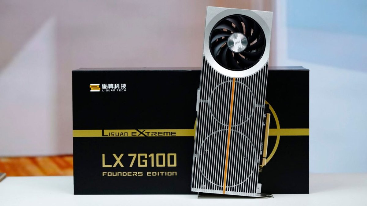 Chinese GPU maker sells out over 30,000 gaming GPUs within 48 hours despite lukewarm benchmarks — LX 7G100 proves hype trumps performance