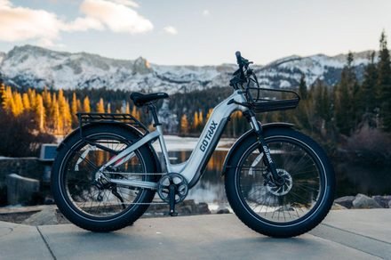 Specialized electric bicycles lined up on a city street, highlighting designs for urban commuting and recreation.