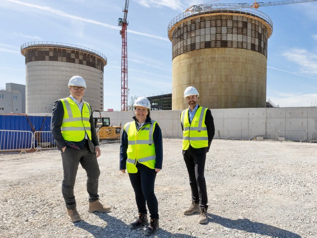 Cork waste-to-energy plant designed to convert mixed food and garden waste into biomethane.