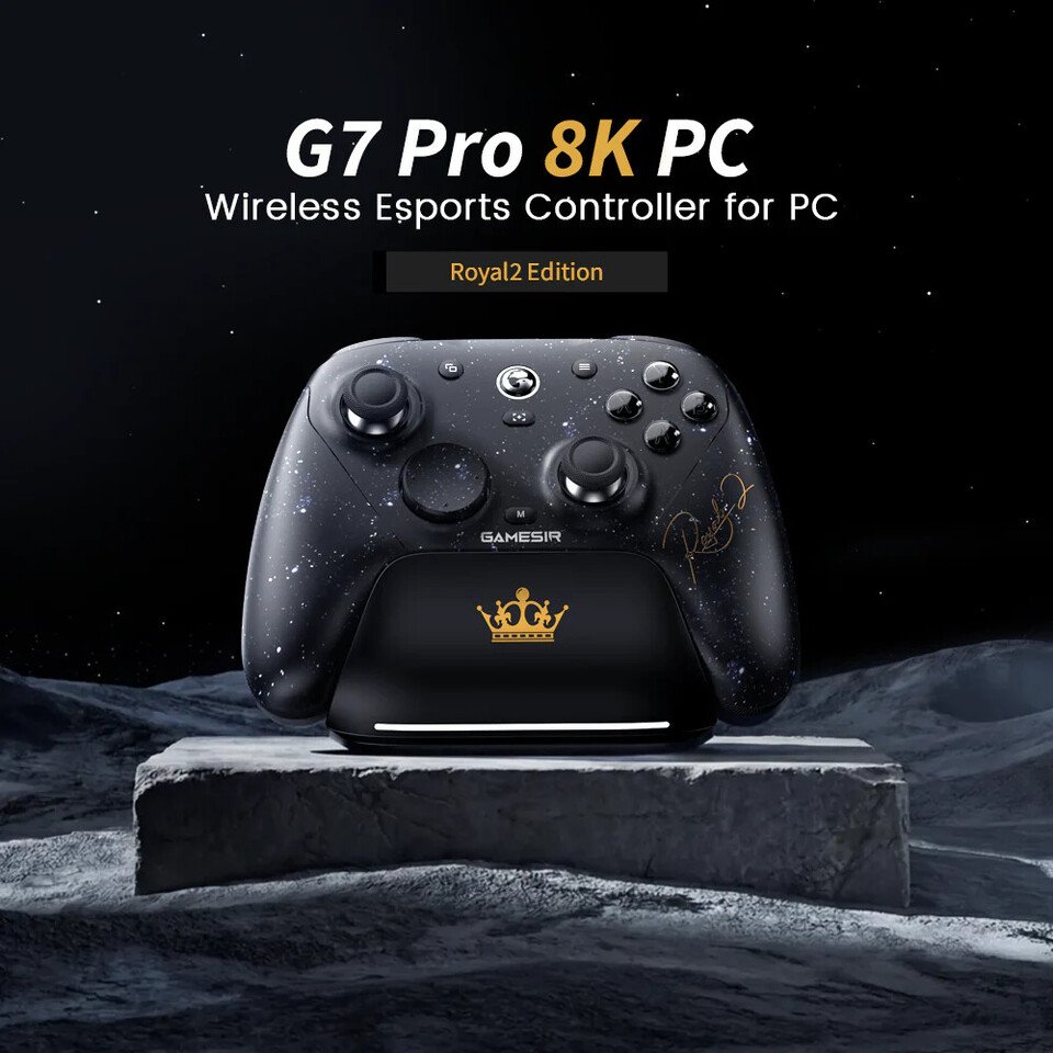 (PR) GameSir Opens Pre-Orders for the G7 Pro 8K PC Royal2 Edition Controller
