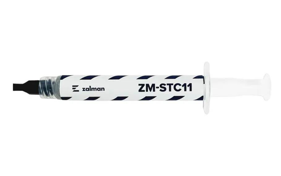 ZALMAN ZM-STC11 silicone-based thermal paste tube and packaging
