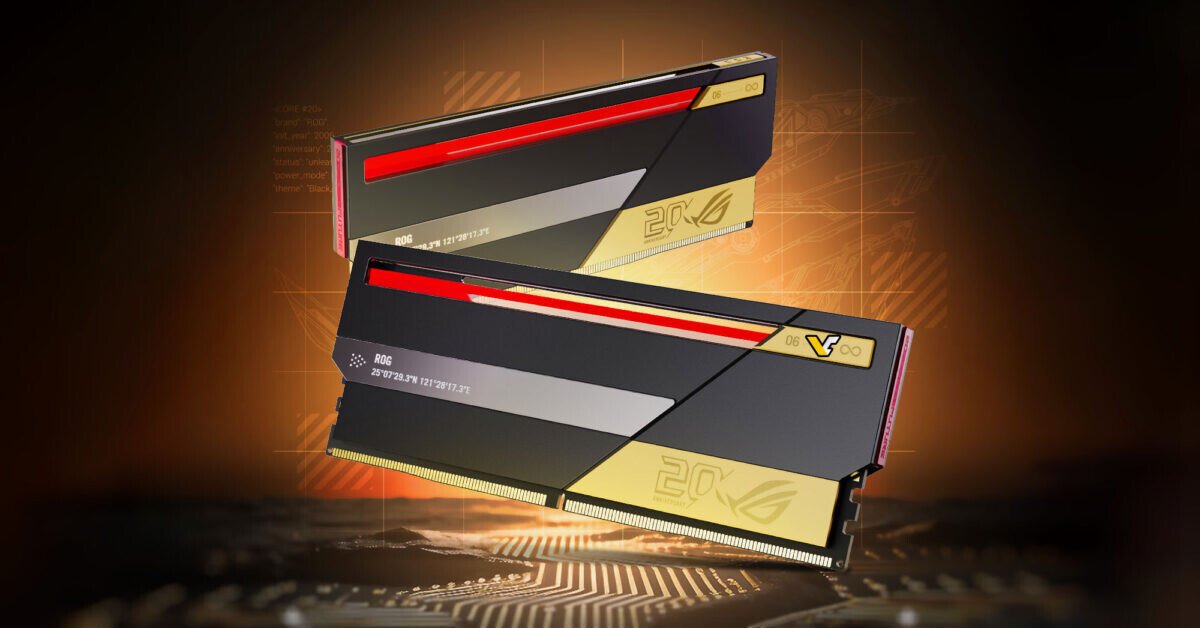 ASUS Expands ROG Brand Into DDR5 Enthusiast Memory Market