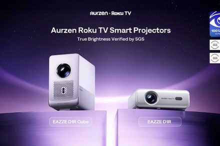 Aurzen Roku TV Projectors Simplify Big-Screen Entertainment