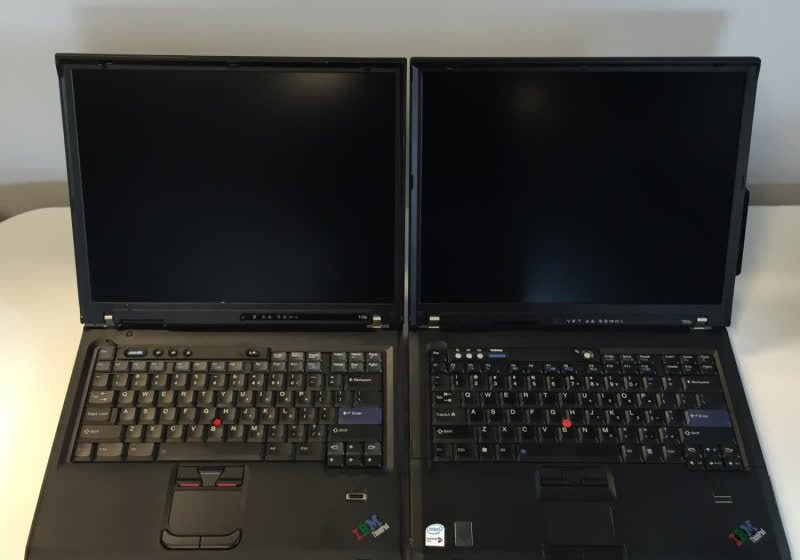 Someone got 26 years of Windows running on a classic IBM ThinkPad T43 without a virtual machine