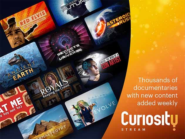 Daily Deal: Curiosity Stream Standard Plan