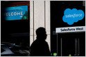 Salesforce's promotional videos showcased Agentforce mock-ups and features that are not widely available, as CEO Marc Benioff defends forward-looking marketing (Brody Ford/Bloomberg)