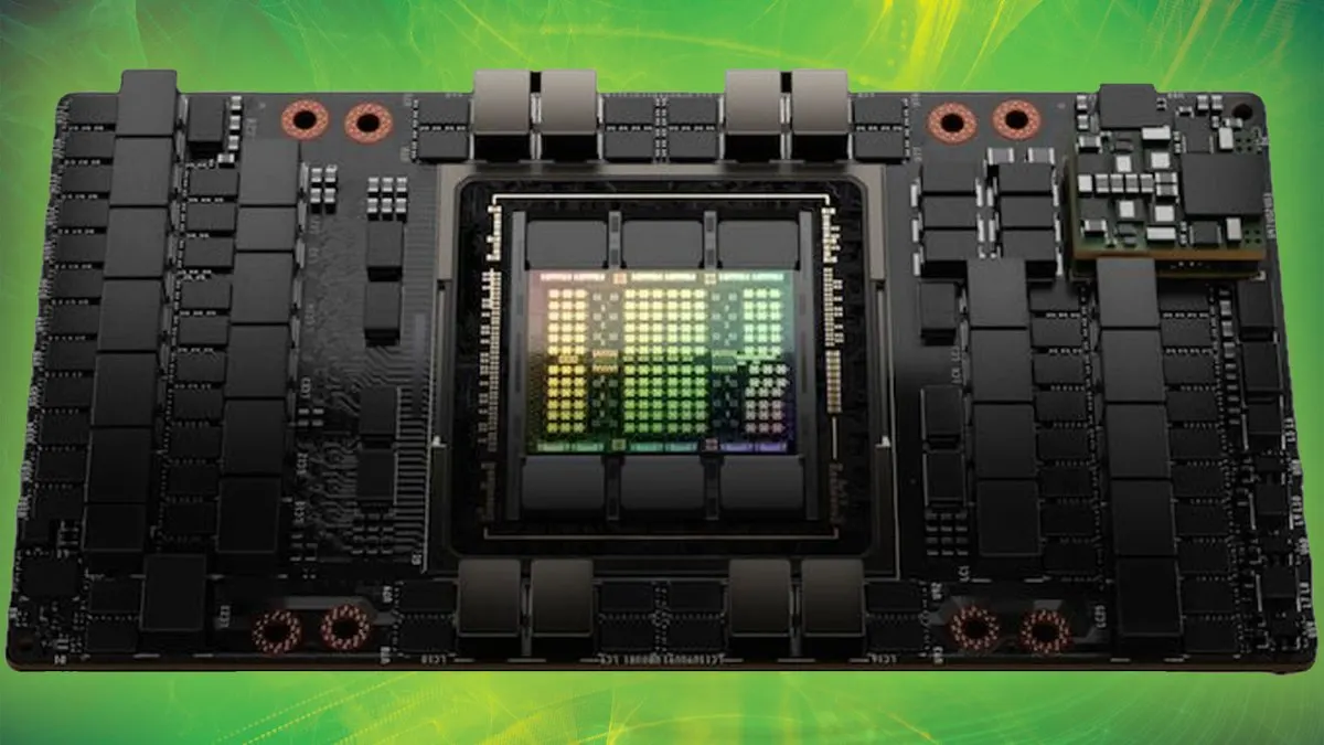 Nvidia AI accelerator chips represent the semiconductor industry shift toward enterprise data centers.