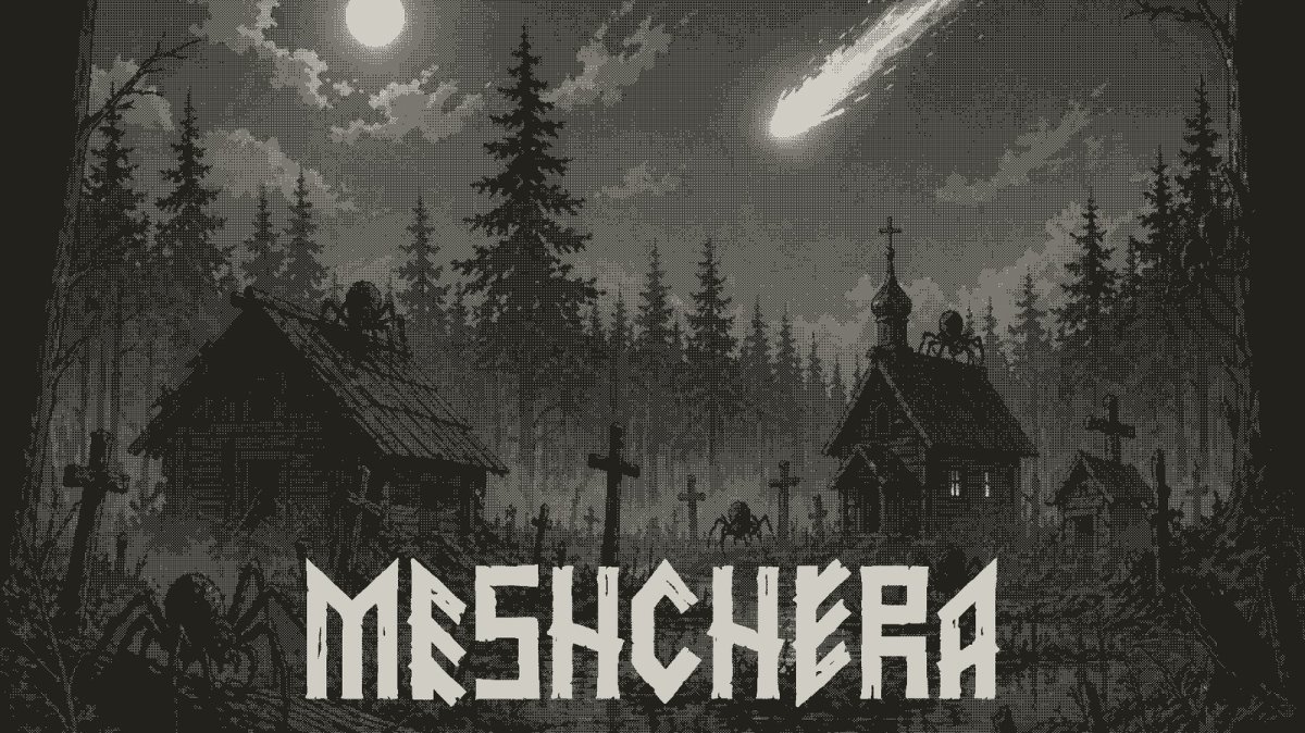 Meshchera: An Atmospheric Match-Three Puzzle Game for Playdate