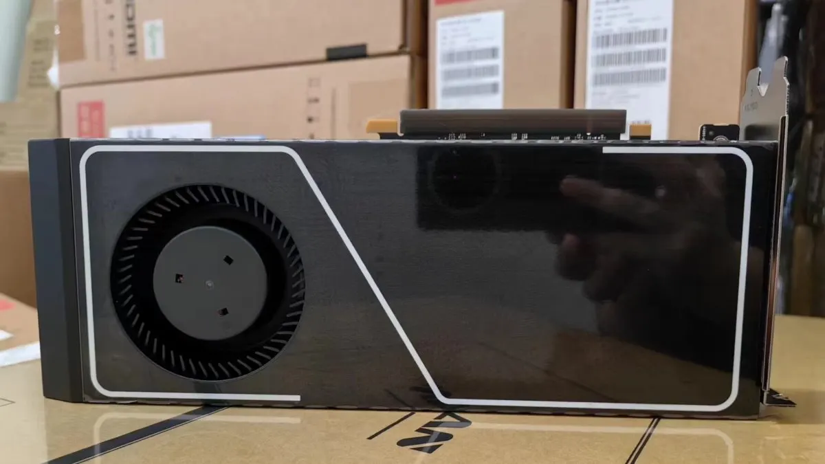 Nvidia GeForce RTX 4090 graphics cards are redirected to artificial intelligence server farms due to new export restrictions.