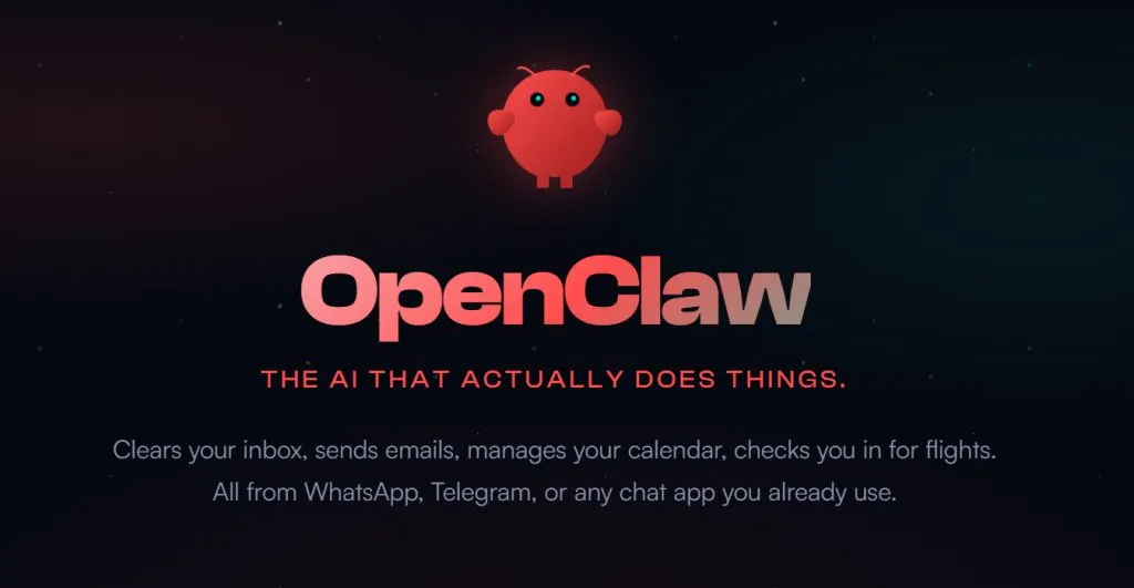 OpenClaw official Weibo account page highlighting open-source artificial intelligence collaboration in China