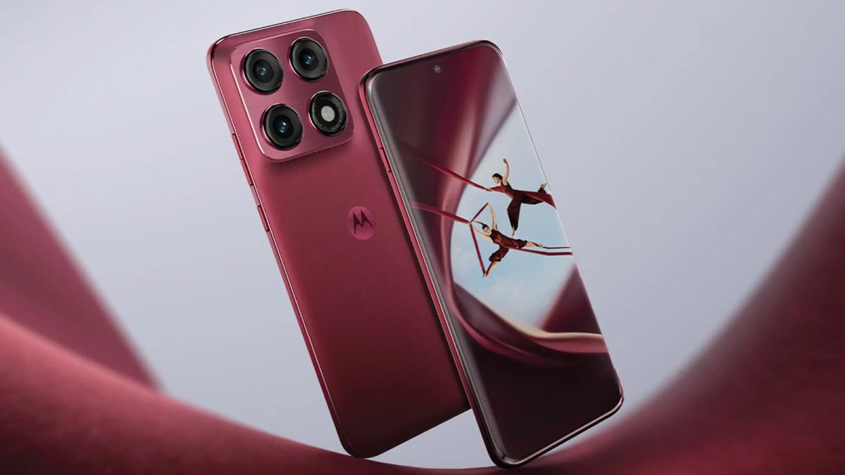 The Motorola Edge 70 Pro+ smartphone appears on a Geekbench benchmark listing.