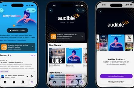 You can now stream Audible’s best podcasts straight from Apple Podcasts