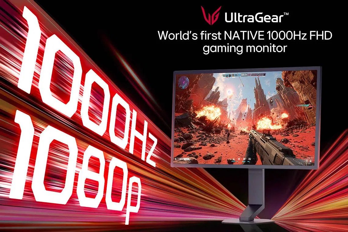 LG Introduces First 1000Hz 1080p UltraGear Monitor for Competitive Gaming