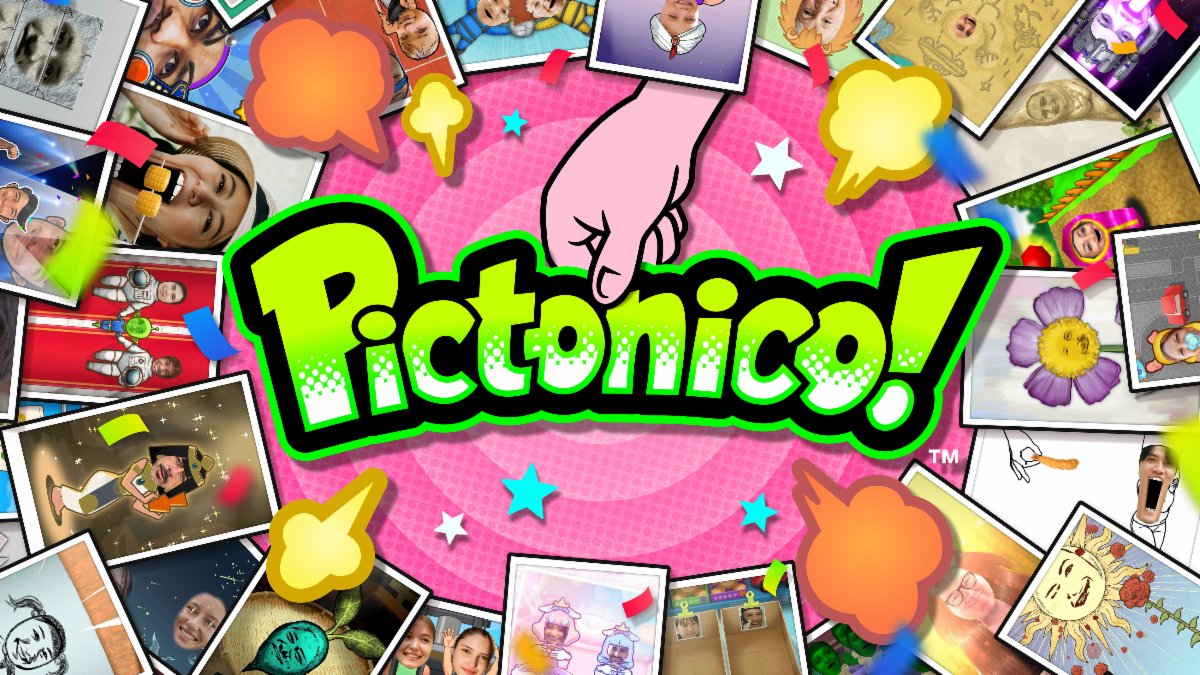 Screenshot of the Pictonico mobile game interface showcasing the photo matching microgame mechanics