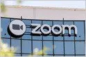 Chart displaying Zoom Q1 financial results and after-hours stock price movement