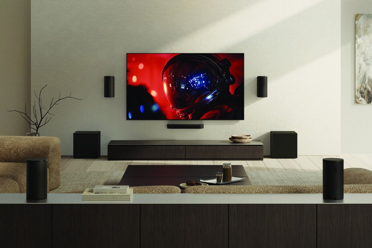 Sony Mini-LED television lineup featuring True RGB backlighting technology as an alternative to OLED displays.