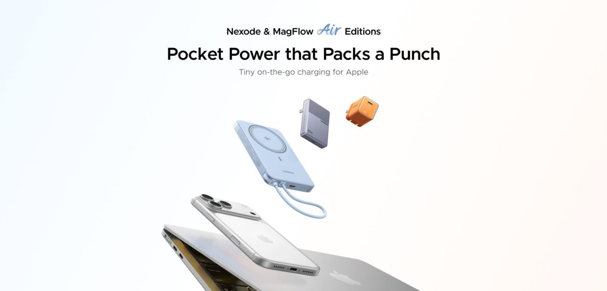 UGREEN's Nexode and MagFlow Air Editions Are Here for Travelers Who Hate Bulk