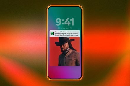 Your most played artists on Spotify could get you early access to their tour tickets