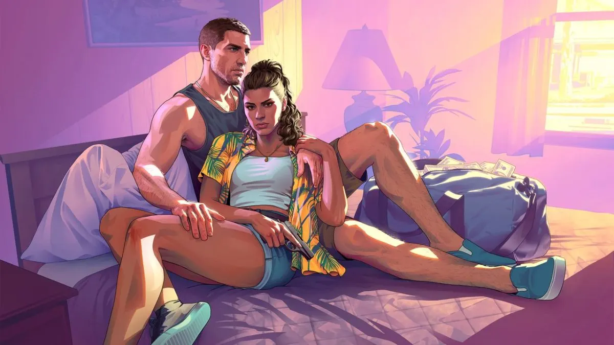 Grand Theft Auto VI release date announcement graphic