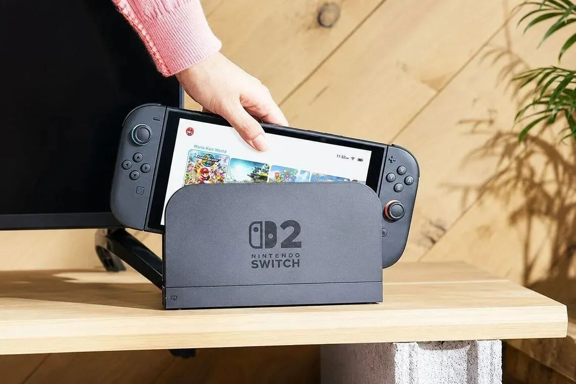 The Nintendo Switch 2 console and retail packaging display updated regional pricing for Singapore.