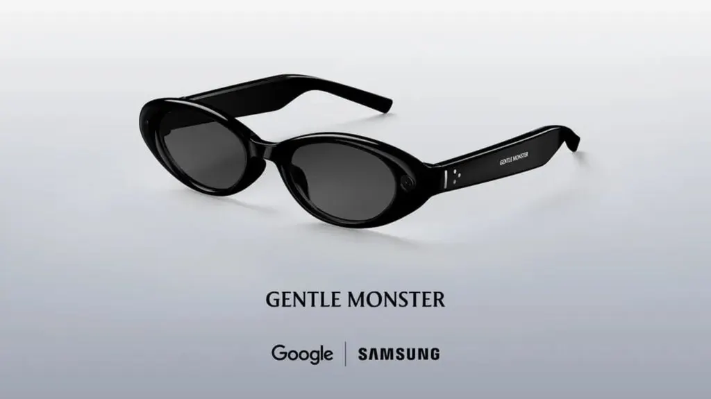 Google AI glasses demonstrating iPhone compatibility and practical wearable design.