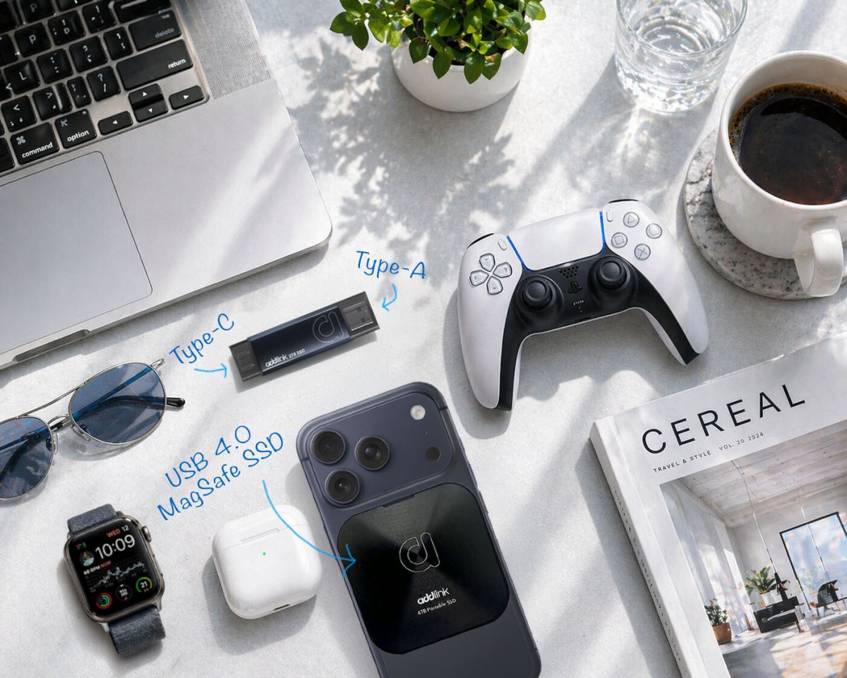 (PR) addlink 2026 Virtual Showcase Highlights Storage Solutions for AI, Gaming, Creators, and Everyday Workflows