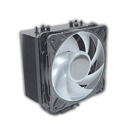 The Arctic Freezer 36-S A-RGB cooler features three fans and a dense aluminum heatsink.