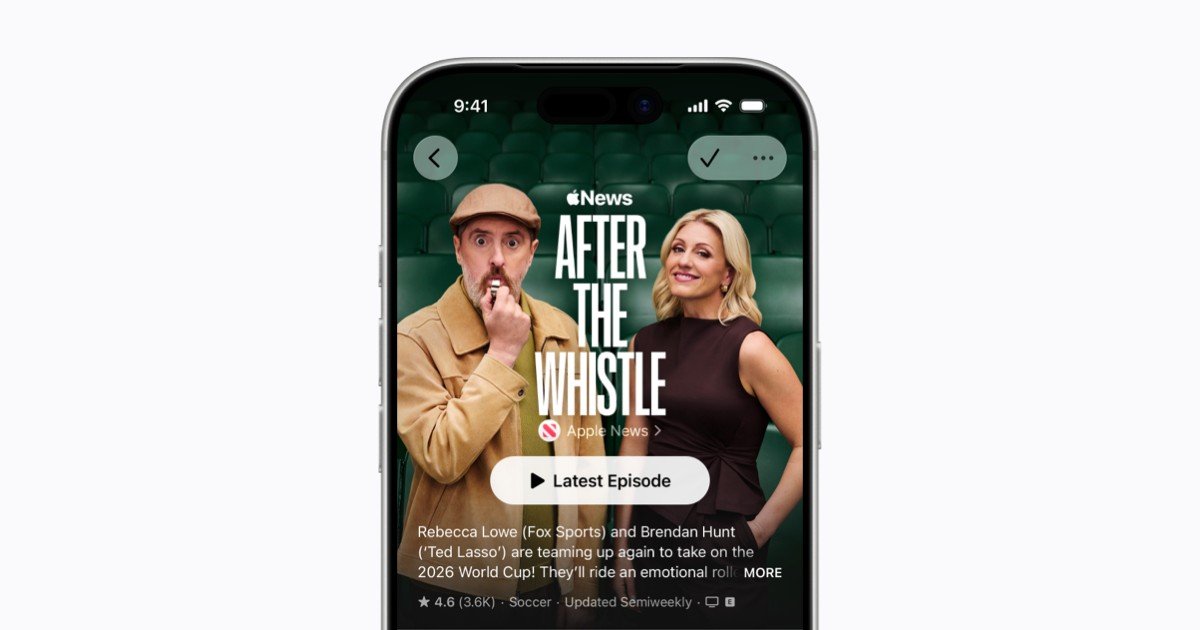 Hosts Brendan Hunt and Rebecca Lowe present the third season of the After the Whistle podcast, which covers the 2026 FIFA...