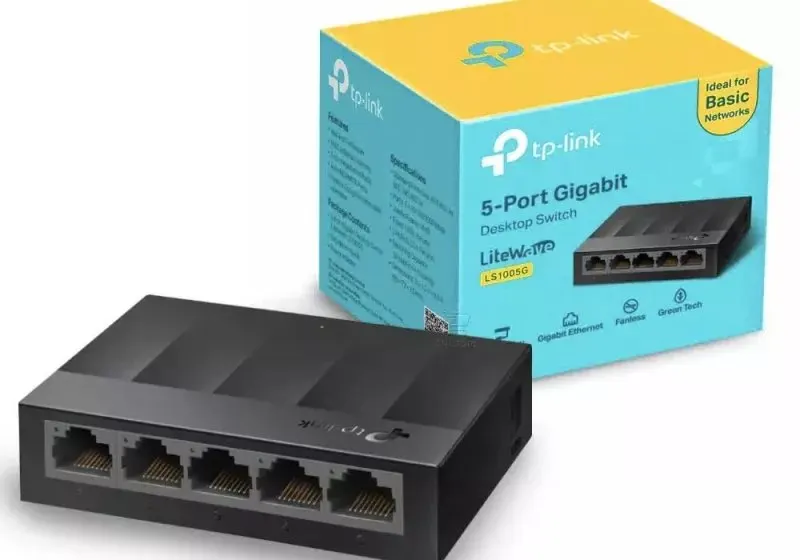 TP-Link LiteWave LS1005G five port Gigabit unmanaged switch