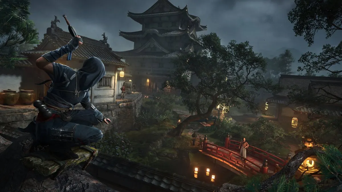 The dual protagonists Naoe and Yasuke navigate feudal Japan in Assassin's Creed Shadows.