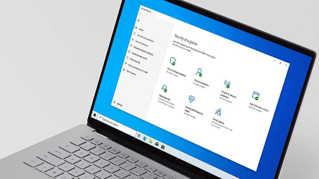 Microsoft Defender displays a security update interface highlighting critical zero-day vulnerability patches.
