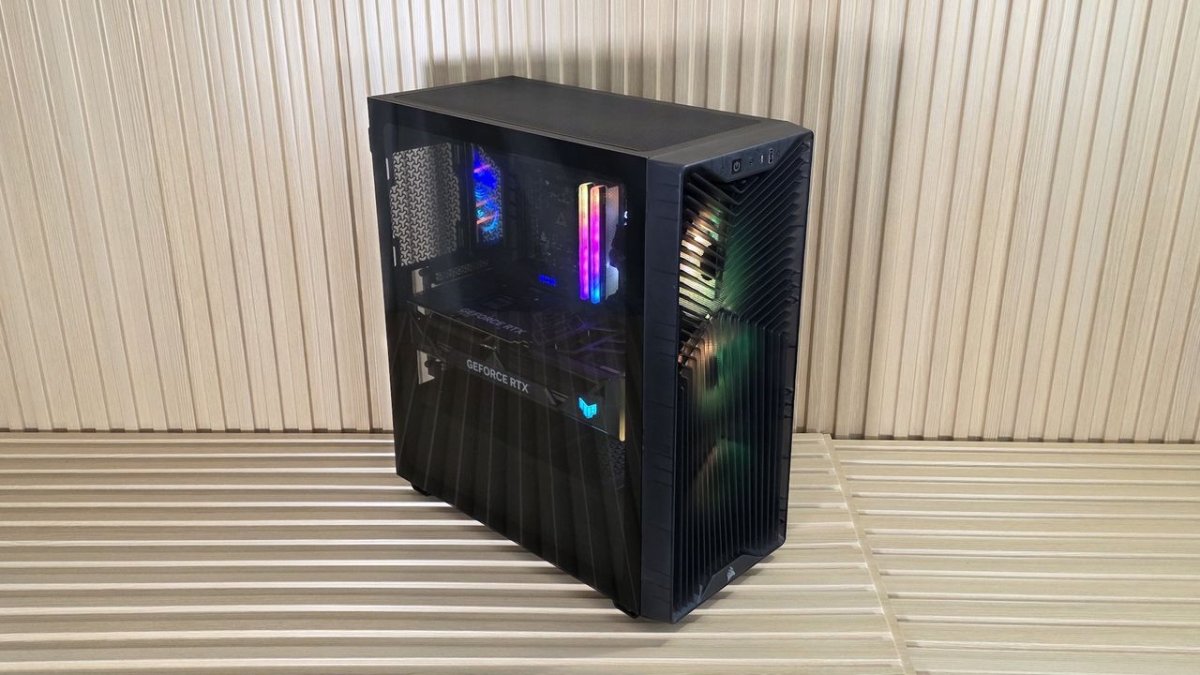 Hands-on with Corsair's 3200D RS ARGB Mid-tower PC Case: Budget chassis includes three fans and doesn’t empty your wallet