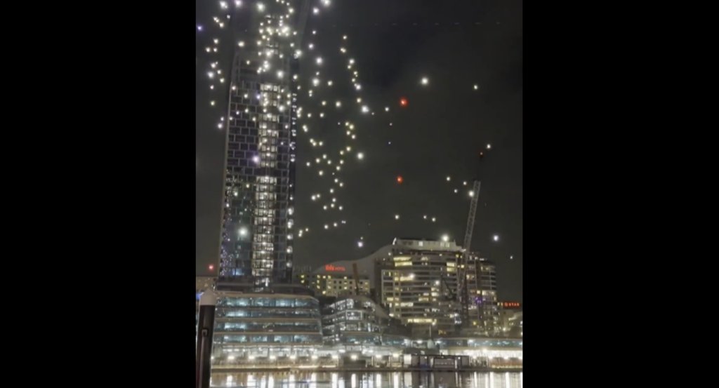 Sydney Drone Light Show Canceled Following Technical Malfunctions