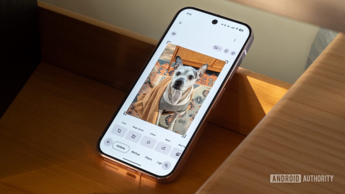 The Google Photos Create tab displays the new New for you section organizing AI generated collages and cinematic photos.