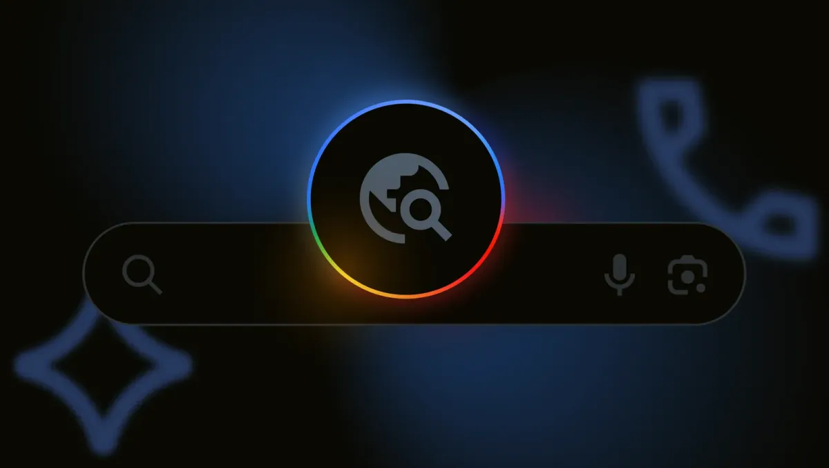 The Google AI tool misspells the word Google in a search result.
