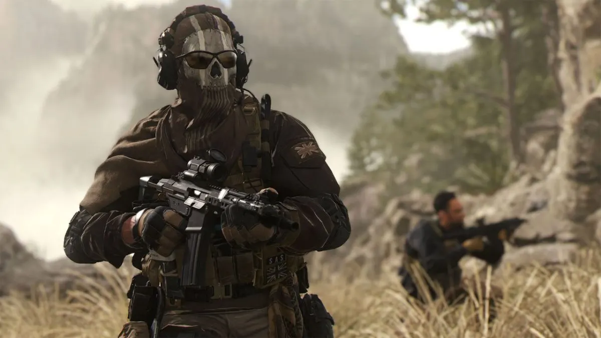 Promotional graphic for the upcoming definitive Modern Warfare game by Infinity Ward
