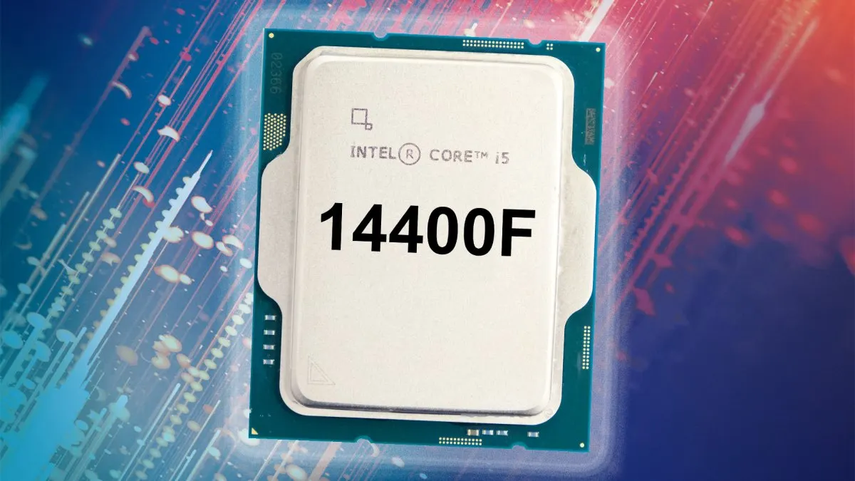 Leaked specifications and performance comparison for the Intel Core i5-14400F budget gaming processor.