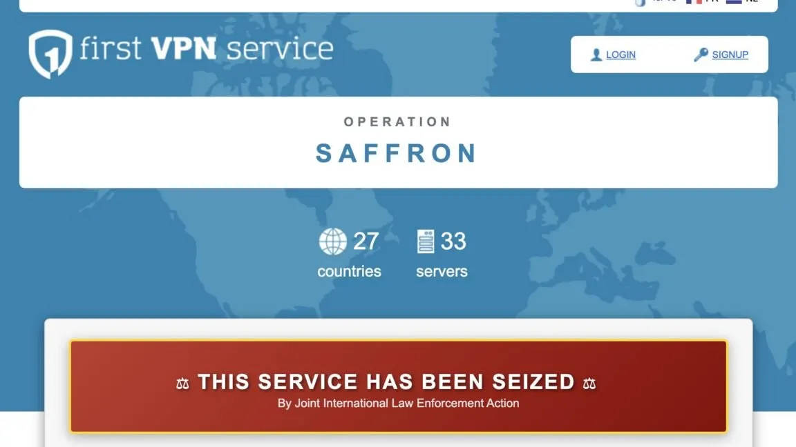 Law enforcement agents analyze network data during a cybercrime investigation