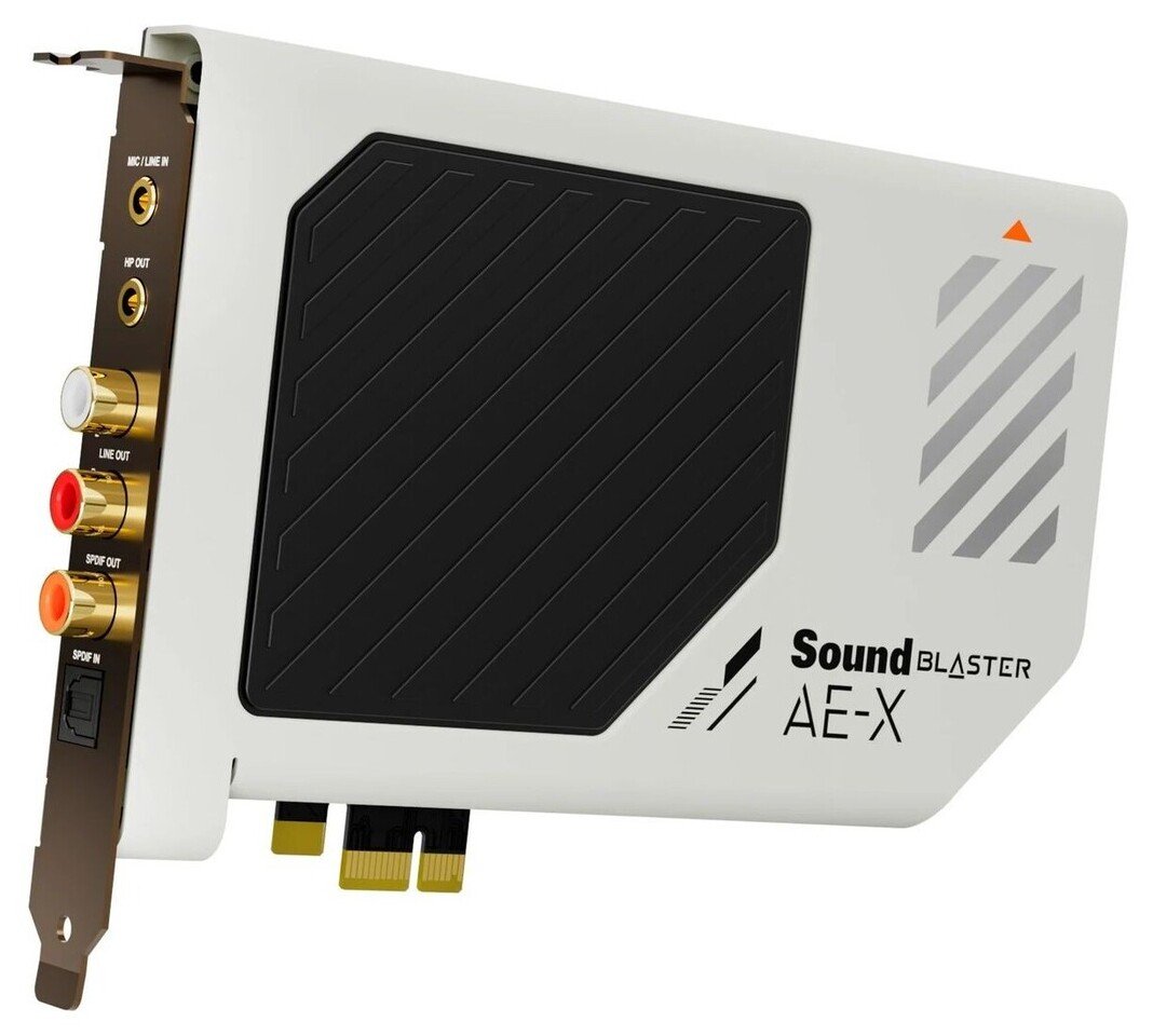 Creative Launches Sound Blaster AE-X PCIe Sound Card with ESS DAC