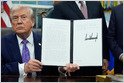 A look at a copy of the AI EO that President Trump was expected to sign on May 21; the unsigned EO emphasized that government AI reviews would be voluntary (Sophia Cai/Politico)