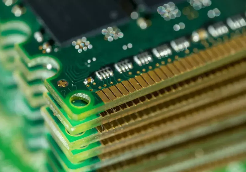 The diagram shows SK Hynix iHBM with embedded cooling structures that manage heat directly at the memory chip source.